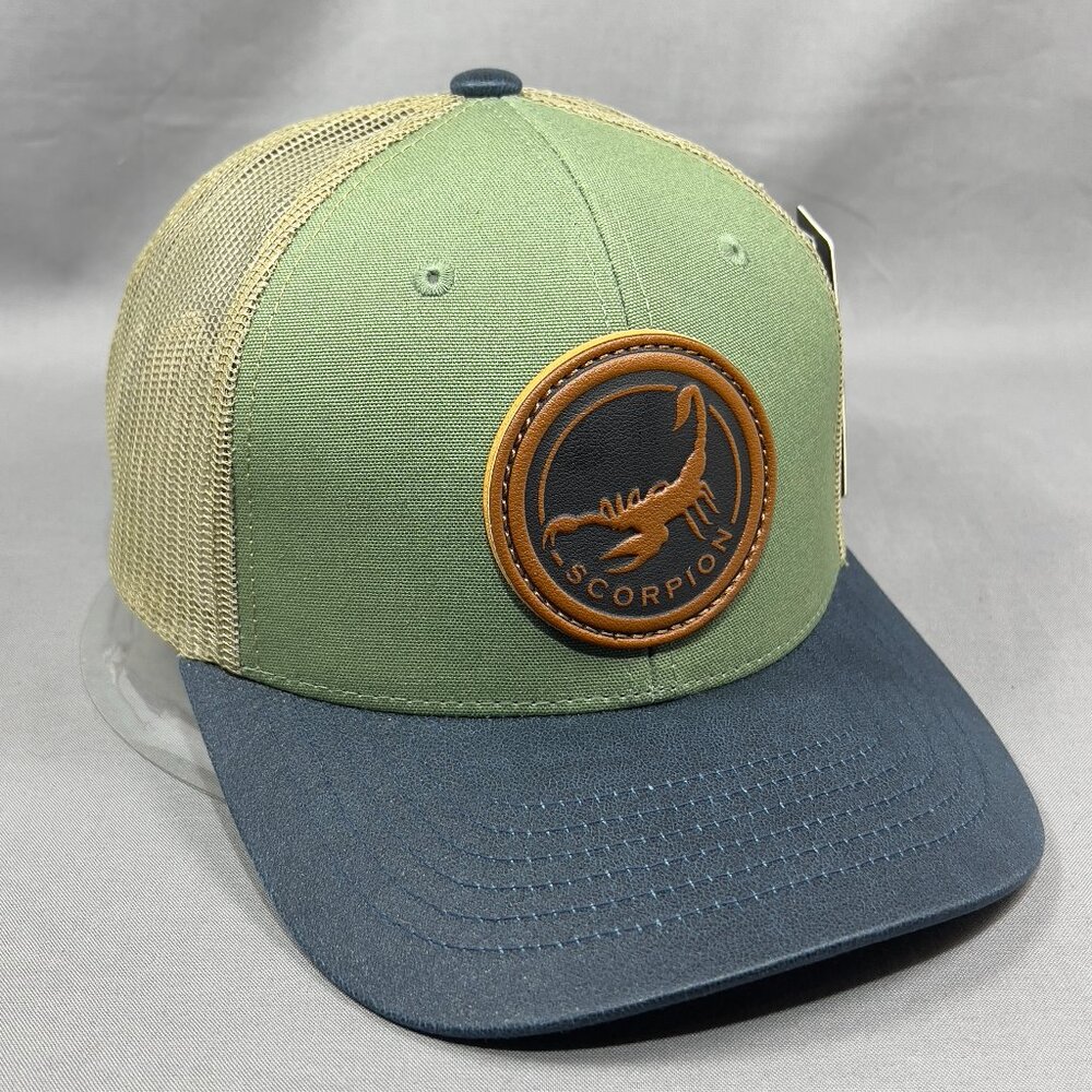 Kamel Snapback Cap Hat Green Trucker Western Outd… - image 6